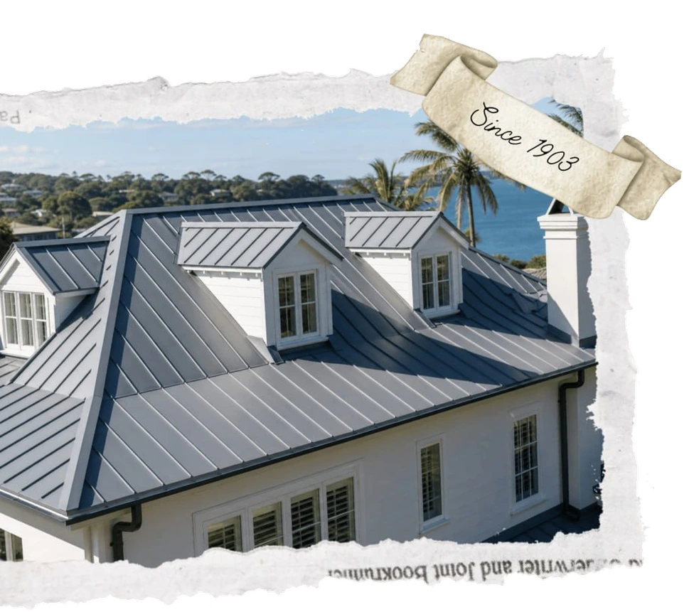Standing Seam Roofing Lismore by Sidney & Hacking
