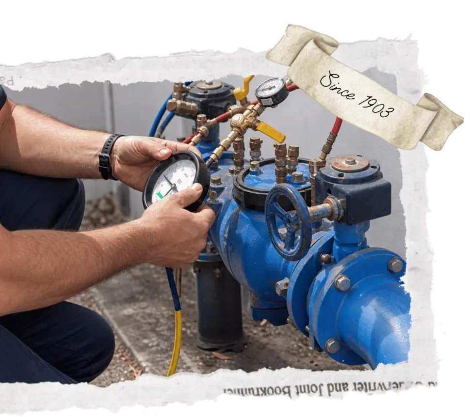 Backflow Testing by Sidney & Hacking