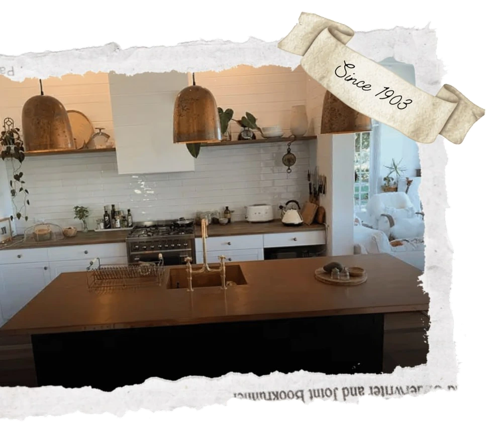 Custom copper fabrication by Sidney & Hacking