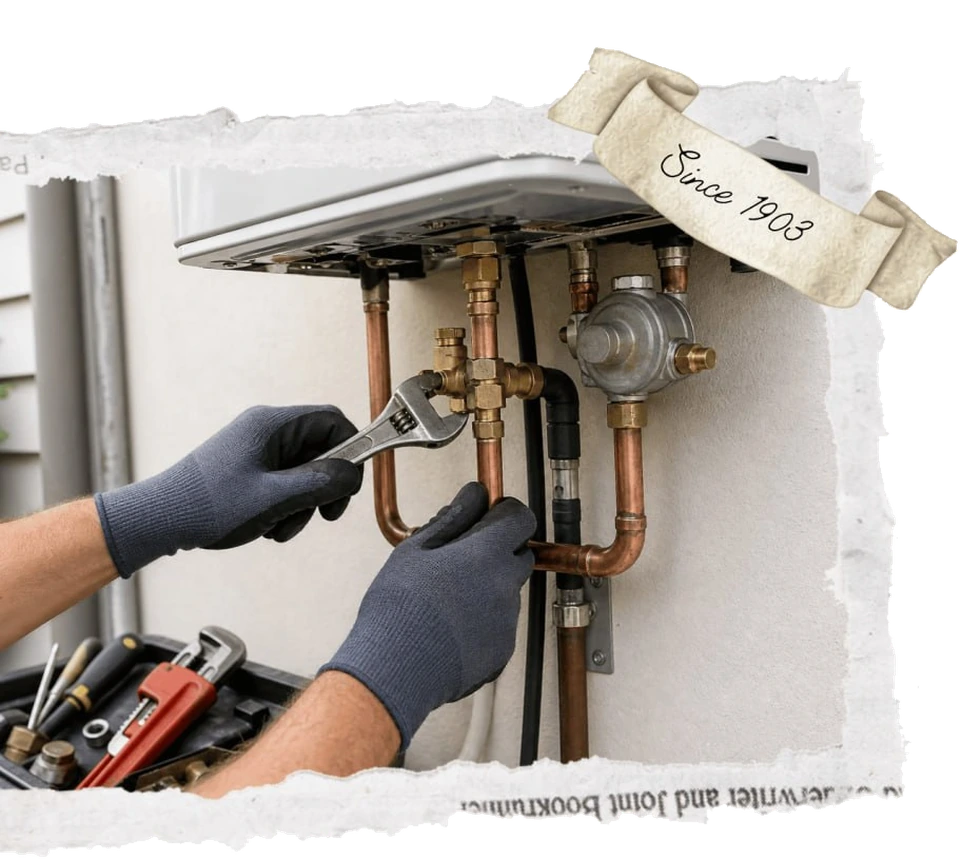 Gas Fitter Lismore by Sidney & Hacking